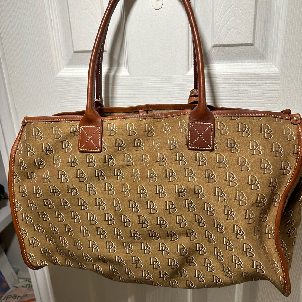 Dooney & Bourke Tan and Brown Women's Backpack